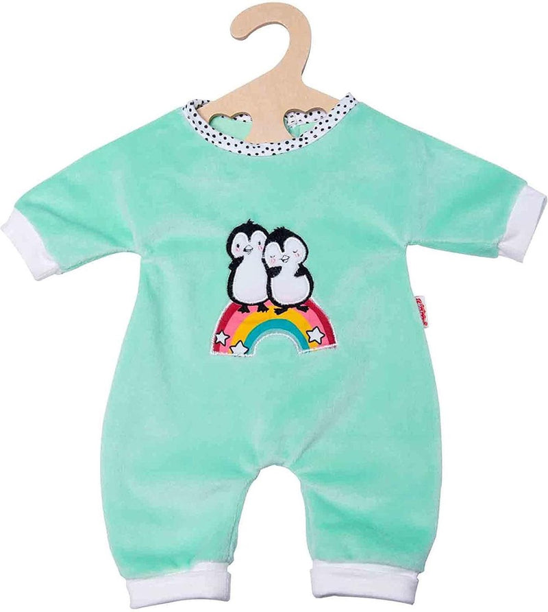 Afbeelding laden in galerijviewer, Heless poppen romper fluffy pinguin, 28-35 cm
