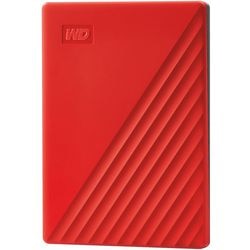 Externe draagbare harde schijf wd my passport 2 tb rood