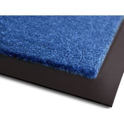 Deurmat sky monochrome blauw