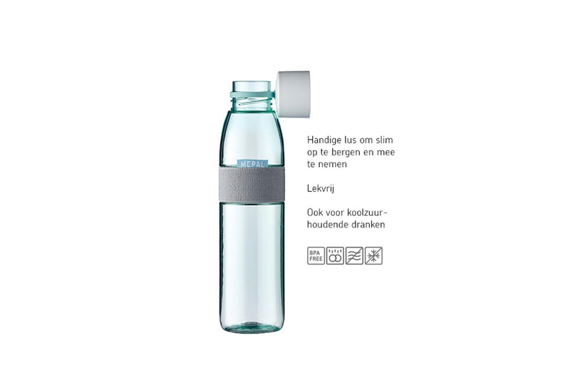 Afbeelding laden in galerijviewer, Mepal waterfles ellipse 500ml nordic black
