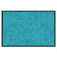 Droogloopmat color your life rhine turquoise