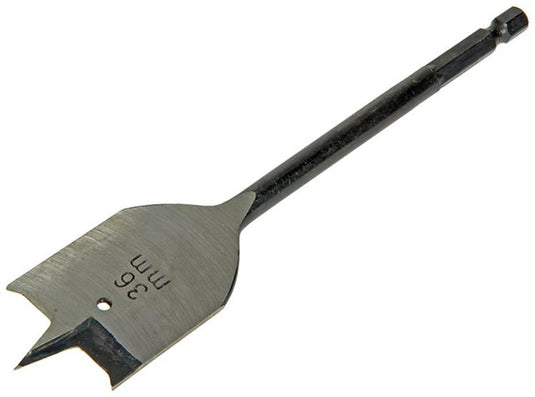 Mack 1018257 - platte houtboor 36mm | 2 stuks