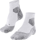Falke ru trail anti-blaar functioneel materiaal hardloopsokken dames wit - maat 35-36