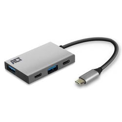 Usb hub act ac7070 4 poorten aluminium