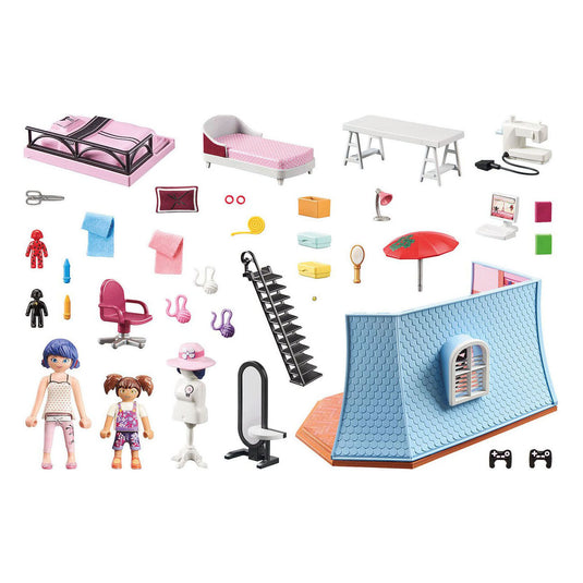 Playmobil miraculous marinettes loft - 71335