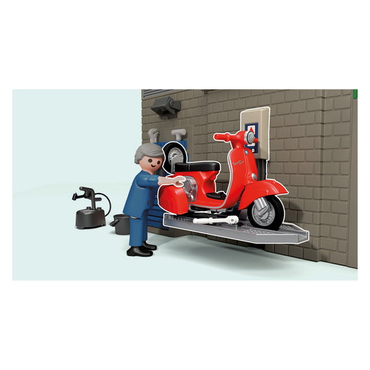 Playmobil 60s vespa garage - 71621