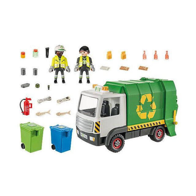 Afbeelding laden in galerijviewer, Playmobil city life recycling vuilniswagen - 71235
