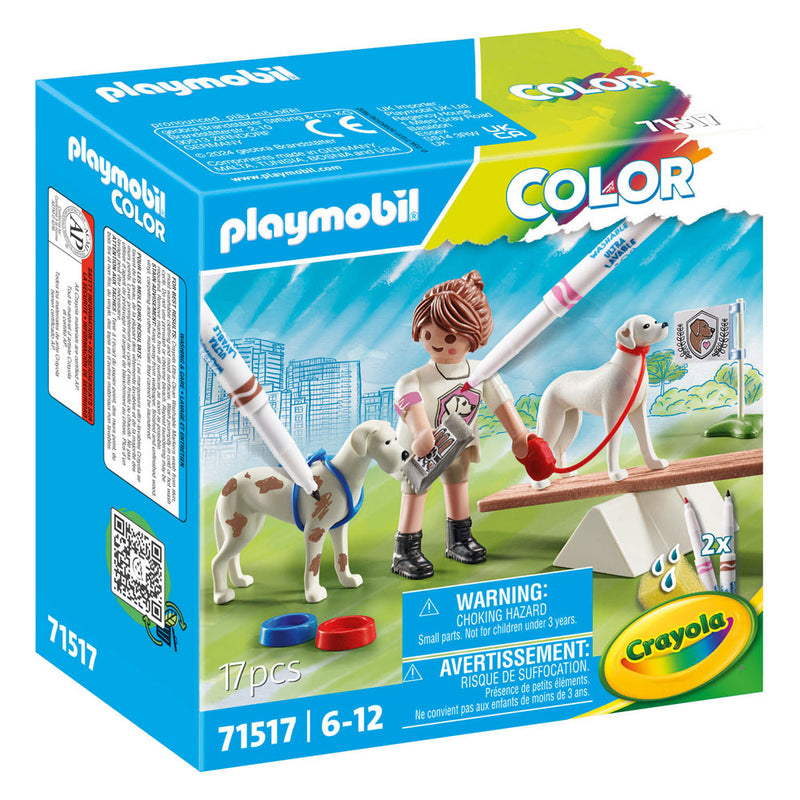 Afbeelding laden in galerijviewer, Playmobil color hondentraining - 71517
