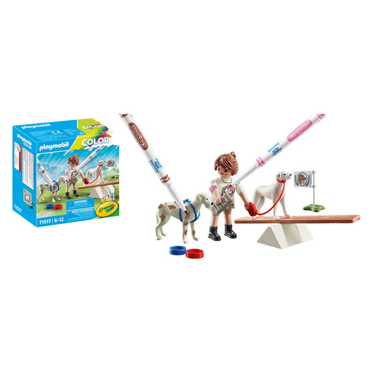 Playmobil color hondentraining - 71517
