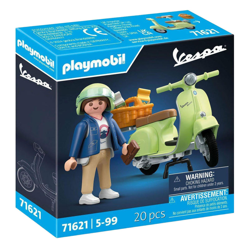 Afbeelding laden in galerijviewer, Playmobil 1969 vespa 150 sprint veloce groen - 71622
