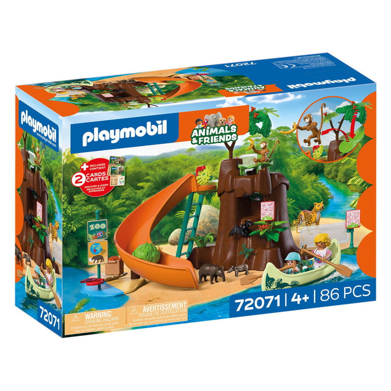 Afbeelding laden in galerijviewer, Playmobil animals friends dierentuin jungle avontuur - 72072

