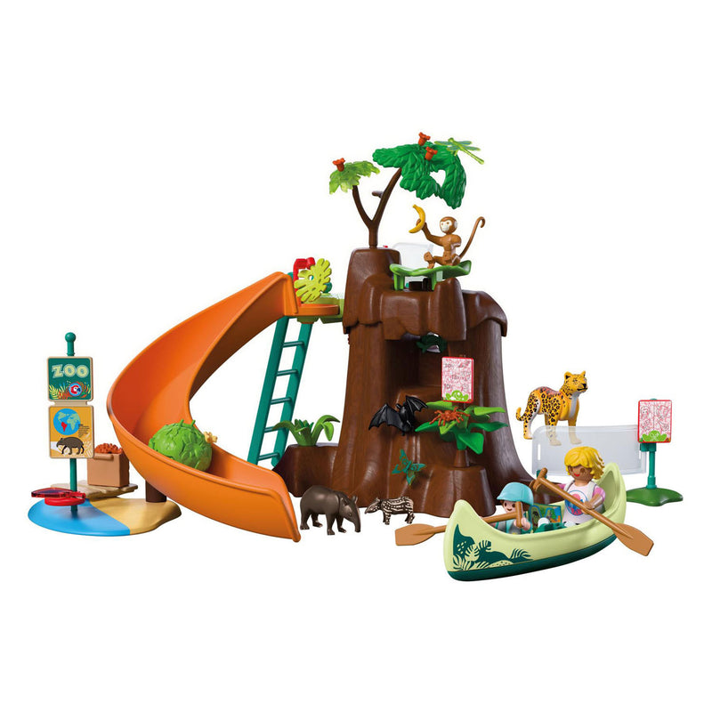 Afbeelding laden in galerijviewer, Playmobil animals friends dierentuin jungle avontuur - 72072
