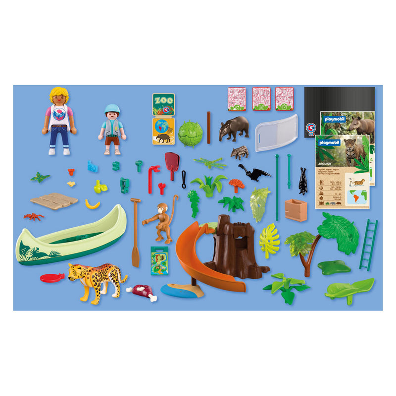 Afbeelding laden in galerijviewer, Playmobil animals friends dierentuin jungle avontuur - 72072
