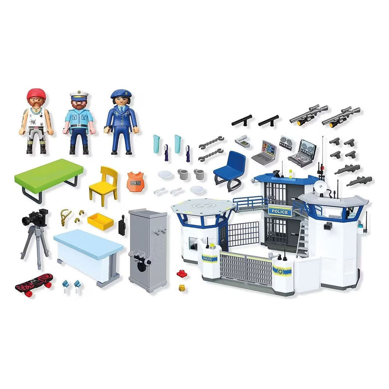 Afbeelding laden in galerijviewer, Playmobil city action politie commandocentrum - 71874
