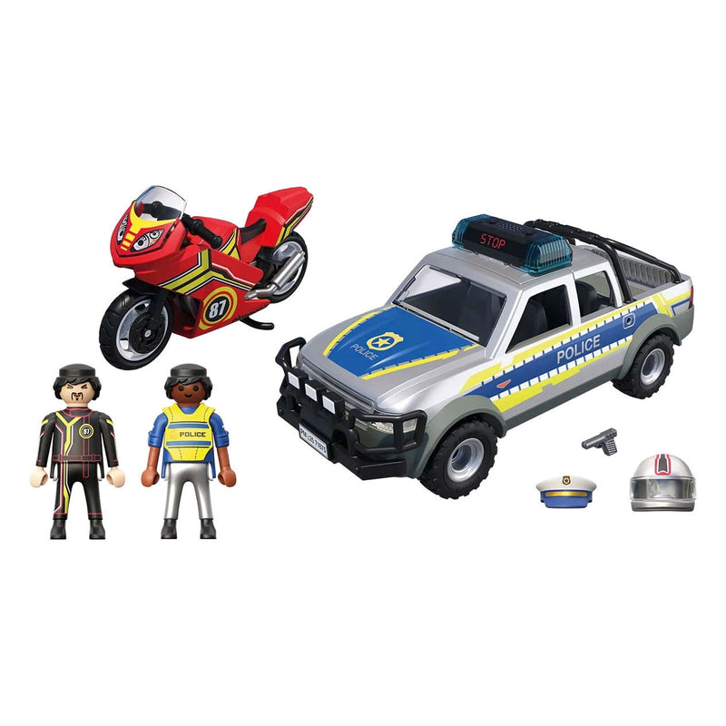 Afbeelding laden in galerijviewer, Playmobil city action achtervolging met politie-ophaaldienst - 71876
