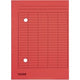 Dossiermap falken rood 100 stuks