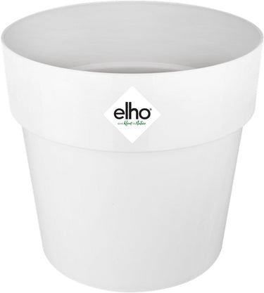 Elho b.for original rond 14 - bloempot voor binnen - 100% gerecycled plastic - ø 13.7 x h 12.5 cm - wit