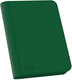 Ultimate guard zipfolio 160 8-pocket xenoskin - green