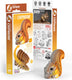 Eugy 3d puzzel - aardeekhoorn - bosdieren - duurzaam - verzamel ze allemaal - 6 jaar