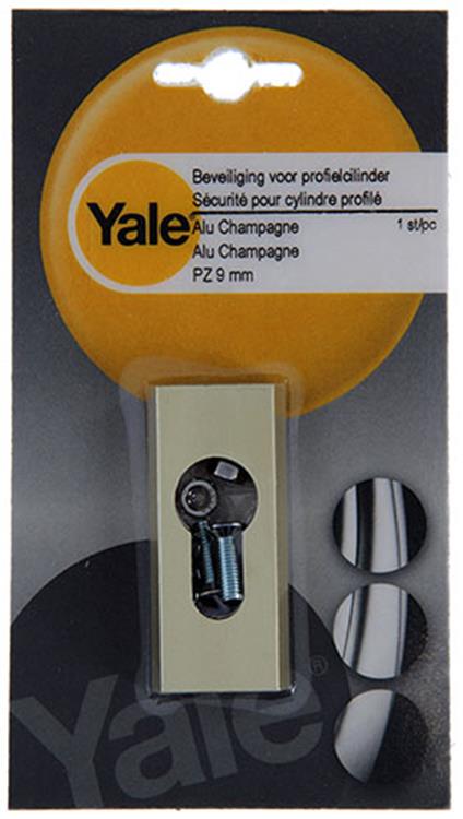 Afbeelding laden in galerijviewer, Yale 1019120 - 1 beveiliging profielcil.pz 9mm aluchamp | 3 stuks

