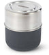 Black blum black+blum glazen lunchbox - pot - 450ml - grijs
