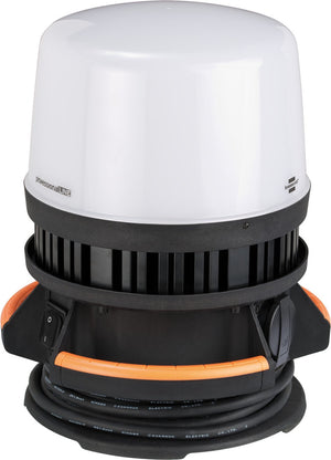 Brennenstuhl professionalline led werklamp 360° orum 12050 m led bouwlamp voor de permanent gebruik buiten ip54 (97w, 12600lm, 5m kabel, ideaal voor de ruimteverlichting, industrieel geschikt)01