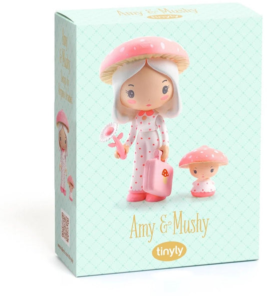 Djeco speelfiguur tinyly amy mushy fantasie speelgoed.