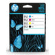 Inktcartridge pak hp 912 zwart cyaan magenta geel