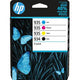 Inktcartridge pak hp 934 5 zwart cyaan magenta geel