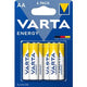 Batterijen energy aa varta 6 stuks
