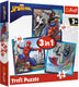 Trefl spider-man disney marvel 3-in-1 puzzel - 106 stukjes - vanaf 3 jaar