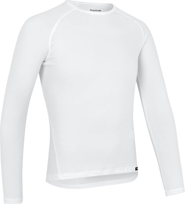 Gripgrab - ride thermal lange mouw winter fiets ondershirt polygiene base layer thermoshirt - wit - heren - maat xxl