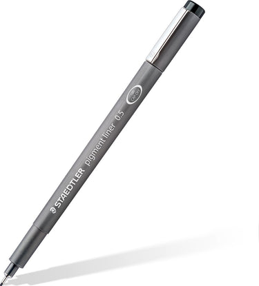 Staedtler - artist series - pigment liner - fineliner - zwart - 0,3 mm