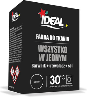Ideal all in one textielverf zwart 350g