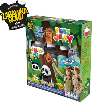 Tuban - tubi jelly set with 3 colors – animals