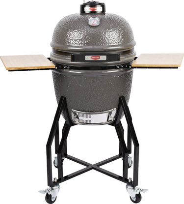 Grill guru kamado barbecue original medium compleet ø40cm ø15,75inch - compleet - grijs