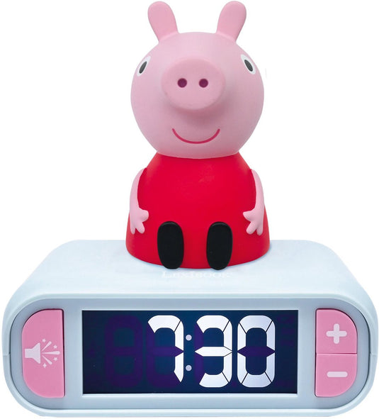 Lexibook peppa pig nachtlampje wekker met geluiden