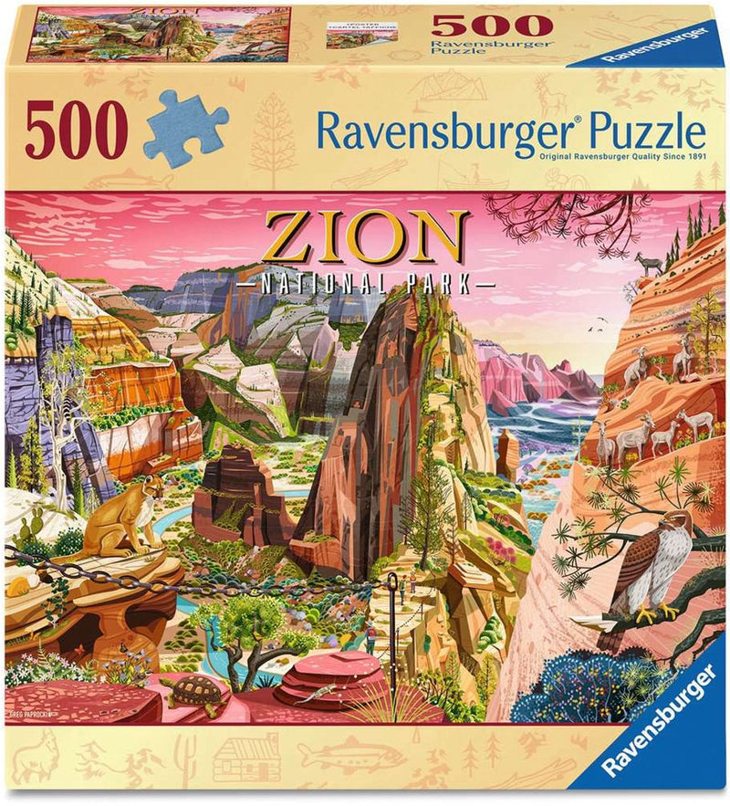 Afbeelding laden in galerijviewer, Ravensburger – zion national park – legpuzzel – 500 stukjes
