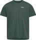 Jack wolfskin wildtrail t-shirt heren - heren korte mouw - sago palm