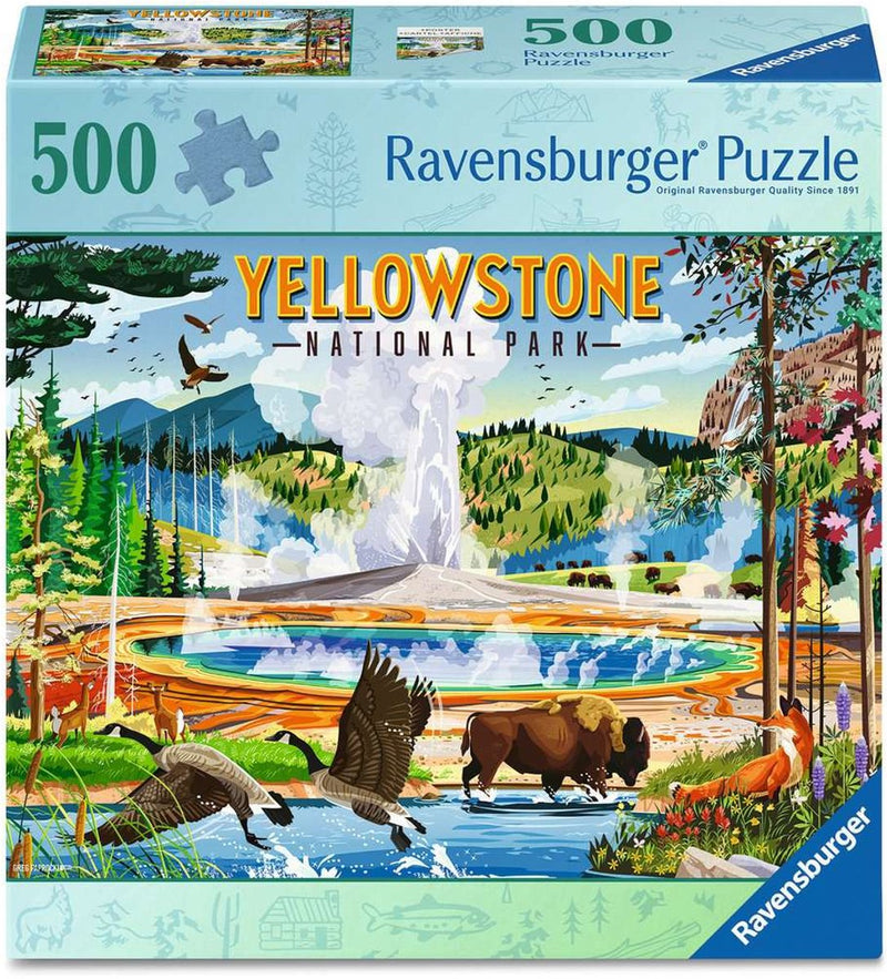 Afbeelding laden in galerijviewer, Ravensburger – yellowstone national park – legpuzzel – 500 stukjes
