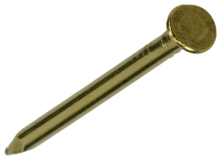 Afbeelding laden in galerijviewer, Mack 1017164 - nagel platte kop messing 20 gr1,6 x 25 mm | 10 stuks
