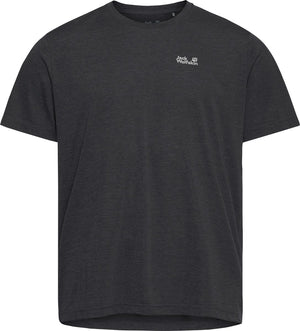 Jack wolfskin wildtrail t m heren outdoorshirt-phantom