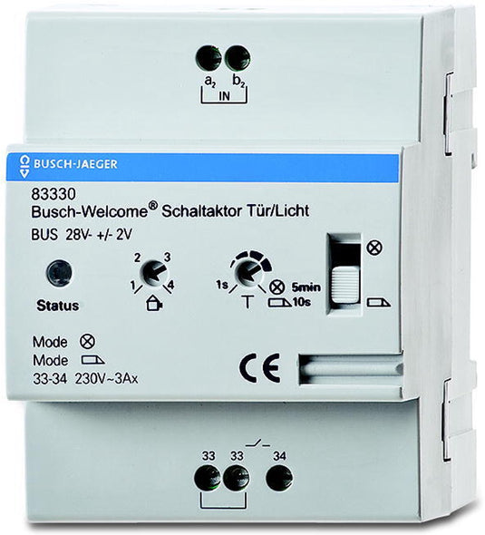 Busch-jaeger schakelactor deur licht 4 te (83330), 2cka008300a0044