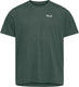 Jack wolfskin wildtrail t m heren outdoorshirt-sago palm