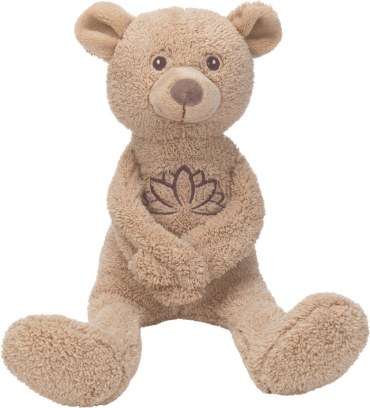 Happy horse mindful beer knuffel 40 cm - beige - baby knuffel