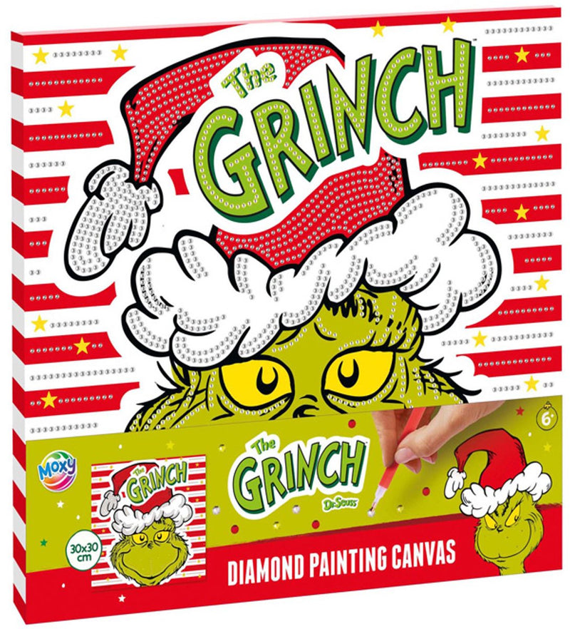 Afbeelding laden in galerijviewer, Creative craft group diamond painting canvas the grinch - 30x30cm
