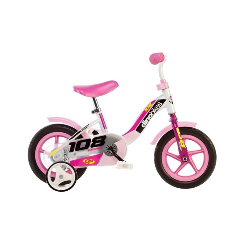 Afbeelding laden in galerijviewer, Dino bikes dino meisjesfiets 108 sport 10 inch roze
