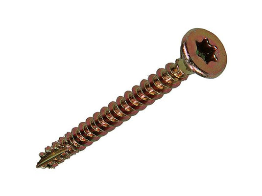 Mack 1017297 - spaanplschr.vzkop-zelfb. geelverz. 18 st 4,0 x 40 mm | 10 stuks