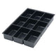 Multi lade inzetbak bisley 226p5 plastic zwart