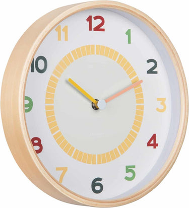 Karlsson wandklok chico - multicolor - ø25cm - wandklok scandinavisch